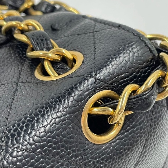 Chanel double flap bag quilted caviar jumho - Picture 10 of 17